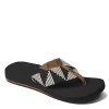 Reef Womens Spring Woven Flip Flop Sandal - Black -Shoes Shop US 01 203287 00