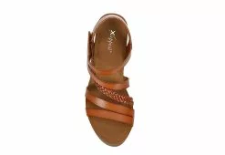 Xappeal Womens Maggy Wedge Sandal - Cognac -Shoes Shop US 01 203298 05