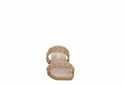 Michael By Michael Shannon Womens Patrice Wedge Sandal - Beige -Shoes Shop US 01 203299 02
