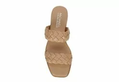 Michael By Michael Shannon Womens Patrice Wedge Sandal - Beige -Shoes Shop US 01 203299 05
