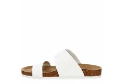 Bjorndal Womens Courtney Footbed Sandal - White -Shoes Shop US 01 203303 03