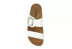 Bjorndal Womens Courtney Footbed Sandal - White -Shoes Shop US 01 203303 05