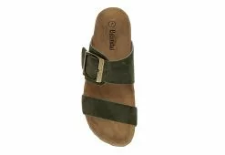 Bjorndal Womens Courtney Footbed Sandal - Olive -Shoes Shop US 01 203304 05