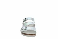 Bjorndal Womens Delaney Footbed Sandal - Silver -Shoes Shop US 01 203311 02