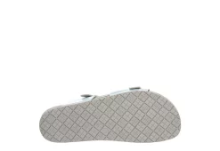 Bjorndal Womens Delaney Footbed Sandal - Silver -Shoes Shop US 01 203311 06