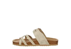 Bjorndal Womens Sami Footbed Sandal - Gold -Shoes Shop US 01 203313 03