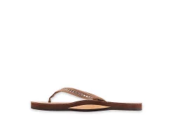Rainbow Sandals Womens Crystal Collection Flip Flop Sandal - Brown -Shoes Shop US 01 203323 03