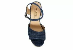 Michael By Michael Shannon Womens Maria Wedge Sandal - Denim -Shoes Shop US 01 203328 05