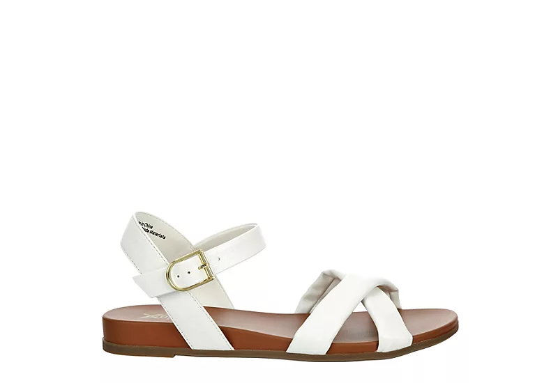 Xappeal Womens Rayna Sandal - White 4 Xappeal Womens Rayna Sandal - White - Image 2