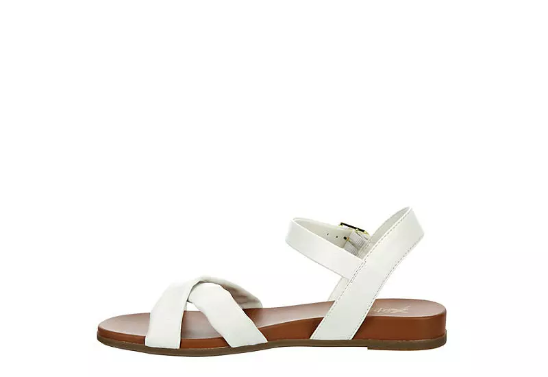 Xappeal Womens Rayna Sandal - White 6 Xappeal Womens Rayna Sandal - White - Image 4