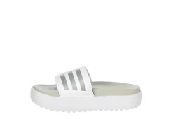 Adidas Womens Adilette Platform Slide Sandal - White 12 Adidas Womens Adilette Platform Slide Sandal - White -Shoes Shop US 01 203333 03