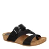 Eurosoft Womens Gladis Sandal - Black -Shoes Shop US 01 203337 00