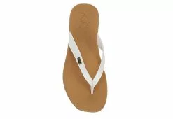 Reef Womens Stella Court Flip Flop Sandal - White -Shoes Shop US 01 203340 05