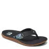 Reef Womens Santa Ana Flip Flop Sandal - Black