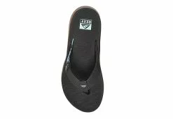 Reef Womens Santa Ana Flip Flop Sandal - Black 11 Reef Womens Santa Ana Flip Flop Sandal - Black -Shoes Shop US 01 203343 02