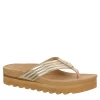 Reef Womens Horizon Shea Hi Slide Sandal - Champagne -Shoes Shop US 01 203345 00