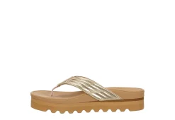 Reef Womens Horizon Shea Hi Slide Sandal - Champagne -Shoes Shop US 01 203345 03
