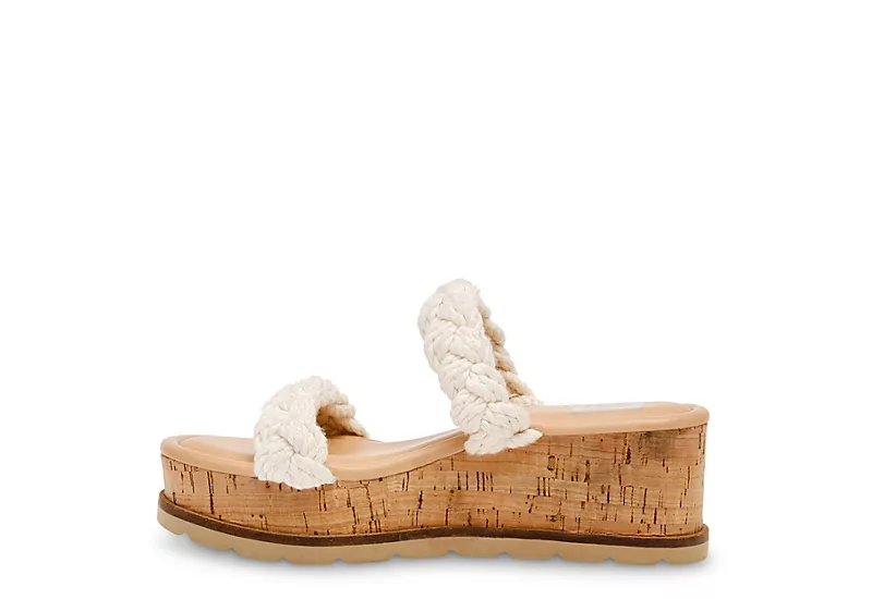 Dv By Dolce Vita Womens Bondi Wedge Sandal - Natural 6 Dv By Dolce Vita Womens Bondi Wedge Sandal - Natural - Image 4