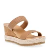 Dv By Dolce Vita Womens Effie Wedge Sandal - Tan -Shoes Shop US 01 203354 00