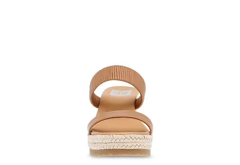 Dv By Dolce Vita Womens Effie Wedge Sandal - Tan 5 Dv By Dolce Vita Womens Effie Wedge Sandal - Tan - Image 3