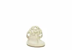 Michael By Michael Shannon Womens Ariana Flip Flop Sandal - Bone -Shoes Shop US 01 203358 02