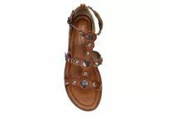 Michael By Michael Shannon Womens Kelsey Gladiator Sandal - Cognac -Shoes Shop US 01 203359 05