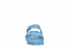 Birkenstock Womens Arizona Essentials Slide Sandal - Light Blue -Shoes Shop US 01 203369 02