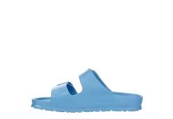 Birkenstock Womens Arizona Essentials Slide Sandal - Light Blue -Shoes Shop US 01 203369 03
