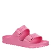Birkenstock Womens Arizona Essentials Slide Sandal - Pink -Shoes Shop US 01 203370 00