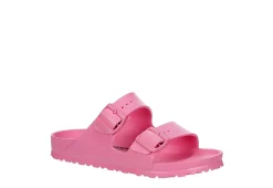Birkenstock Womens Arizona Essentials Slide Sandal - Pink