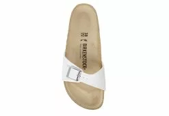 Birkenstock Womens Madrid Footbed Sandal - White -Shoes Shop US 01 203371 05