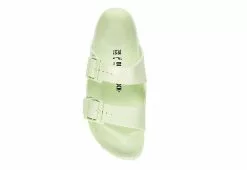 Birkenstock Womens Arizona Essentials Slide Sandal - Lime -Shoes Shop US 01 203372 05