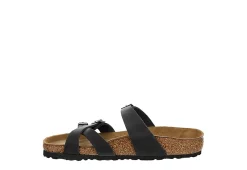 Birkenstock Womens France Footbed Sandal - Black -Shoes Shop US 01 203374 03