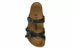 Birkenstock Womens France Footbed Sandal - Black -Shoes Shop US 01 203374 05
