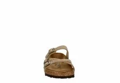 Birkenstock Womens France Footbed Sandal - Brown -Shoes Shop US 01 203375 02