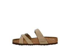 Birkenstock Womens France Footbed Sandal - Brown -Shoes Shop US 01 203375 03