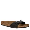 Birkenstock Womens Madrid Footbed Sandal - Black -Shoes Shop US 01 203383 00