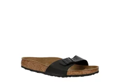 Birkenstock Womens Madrid Footbed Sandal - Black