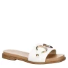 Michael By Michael Shannon Womens Jade Slide Sandal - White -Shoes Shop US 01 203385 00