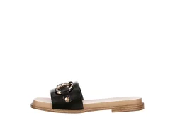 Michael By Michael Shannon Womens Jade Slide Sandal - Black -Shoes Shop US 01 203386 03