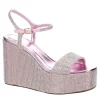 Madden Girl Womens Theo-r Wedge Sandal - Pink