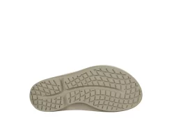 Oofos Womens Oomega Flip Flop Sandal - Khaki -Shoes Shop US 01 203392 06