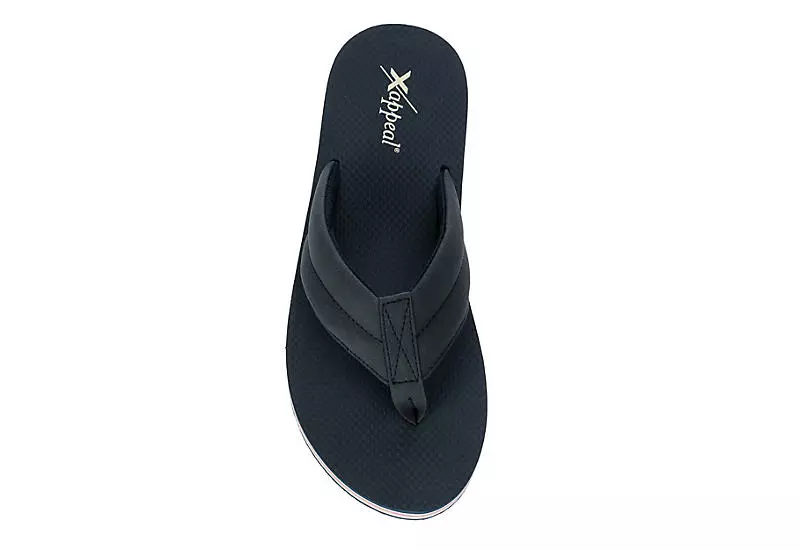 Xappeal Womens Jax Flip Flop Sandal - Navy 8 Xappeal Womens Jax Flip Flop Sandal - Navy - Image 6