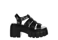 Madden Girl Womens Gennesis Wedge - Black -Shoes Shop US 01 203409 01