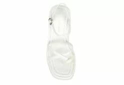 Madden Girl Womens Vaultt Wedge Sandal - White -Shoes Shop US 01 203410 05