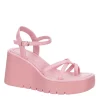 Madden Girl Womens Vaultt Wedge Sandal - Pink