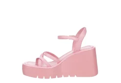 Madden Girl Womens Vaultt Wedge Sandal - Pink -Shoes Shop US 01 203411 03