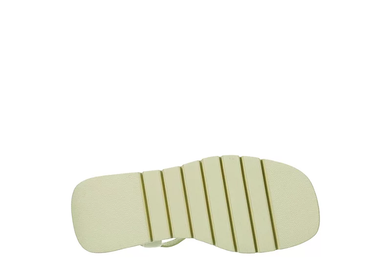 Madden Girl Womens Vaultt Wedge Sandal - Pale Green 9 Madden Girl Womens Vaultt Wedge Sandal - Pale Green - Image 7