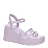 Madden Girl Womens Vaultt Wedge Sandal - Purple -Shoes Shop US 01 203413 00