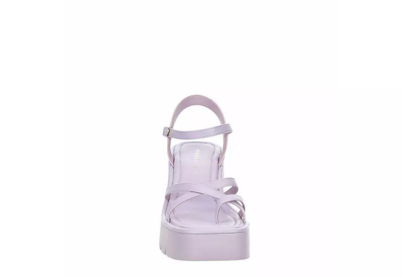 Madden Girl Womens Vaultt Wedge Sandal - Purple 5 Madden Girl Womens Vaultt Wedge Sandal - Purple - Image 3